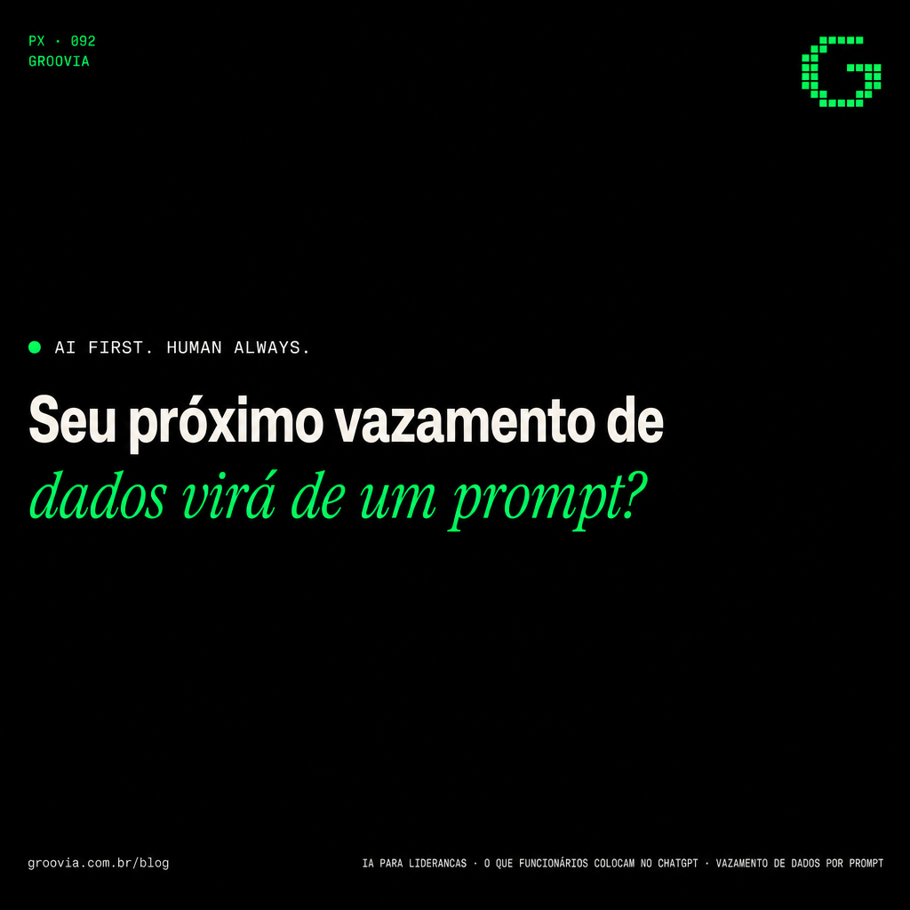 Capa do artigo Groovia: Seu próximo vazamento de dados virá de um prompt?