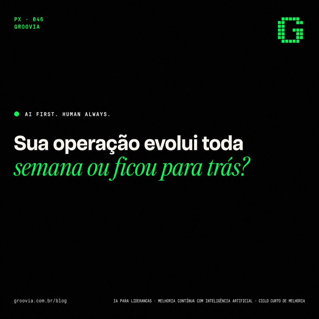 Capa do artigo Groovia: Sua operação evolui toda semana ou ficou para trás?